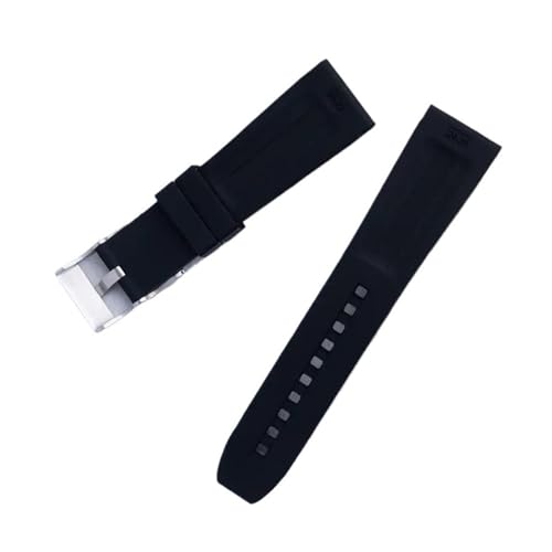 Correa de reloj 24mm de silicona suave de alta densidad estructural 5