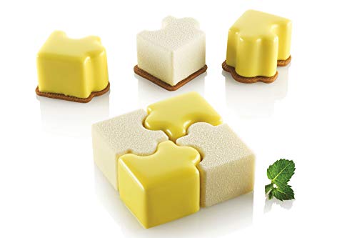 Molde de silicona Puzzle 30 Silikomart Cover