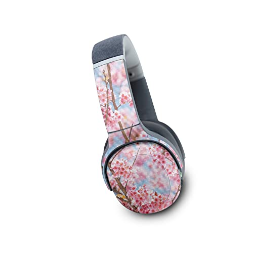 Image of MightySkins Carbon Fiber Skin Compatible with Skullcandy Crusher Evo Wireless - Cherry On Sky | Protective, Durable Textured Carbon Fiber Finish | Easy to Apply | Made in The USA
