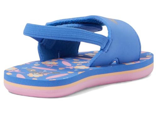 Image of Roxy Girl's TW Finn Sling Back Flip Flop Sandal Sandal, Multi 201