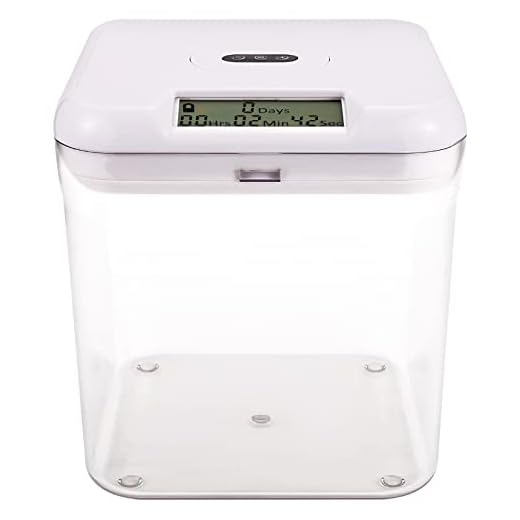 Tcoivs Timed Lock Box, Phone Lock Box with Timer, 6.5" Time Lock Safe, Time Locking Container for Cell Phone, Snacks and Other Tempting Items