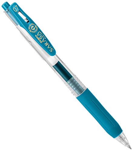 Image of Zebra Pen Zebra Sarasa Clip Pen 0.7, Blue Green (JJB15-BG).