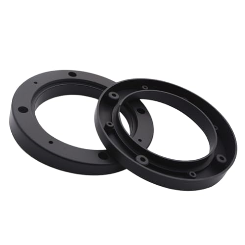 Image of Universal 6 inch Car Door Speaker Mounting Ring Spacer Adapter Fit ABS Car Stereo Speaker Spacers (2 Pcs)