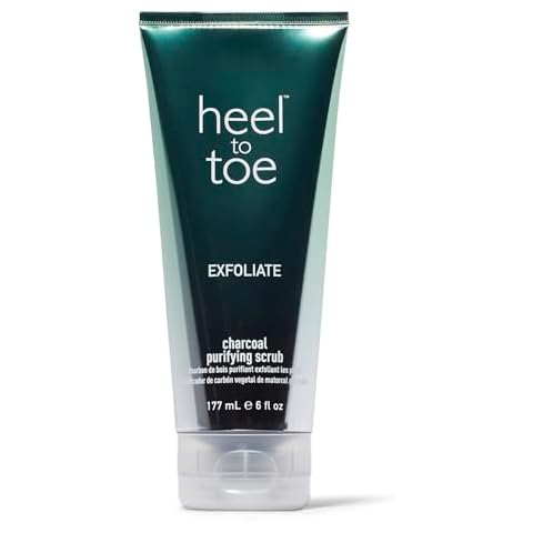 Heel to Toe Charcoal Purifying Scrub Cover