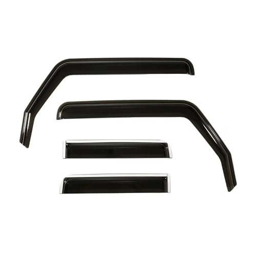 Déflecteur de pluie Jeep Wrangler JL pare-soleil de vitre anti-buée 4 portes