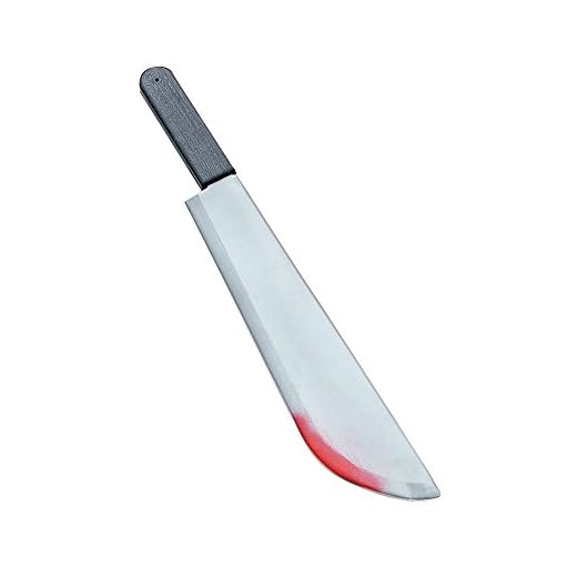 Bristol Novelty Novelty-BA133 BA133 Fausse Machette avec Sang, Adulte Unisexe, Gris, Unica