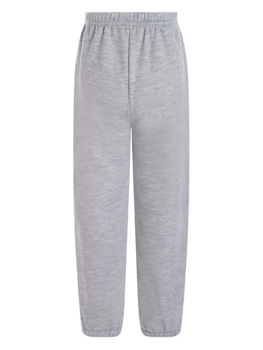 JEATHA Unisex Kids Active Sweatpants Fleece-line Waistband Casual Jogger Pants for Workout Exercise Jogging2
