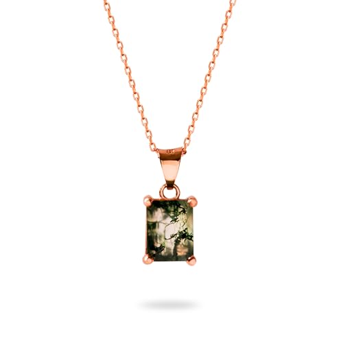 MUUR Moss Agate Necklace