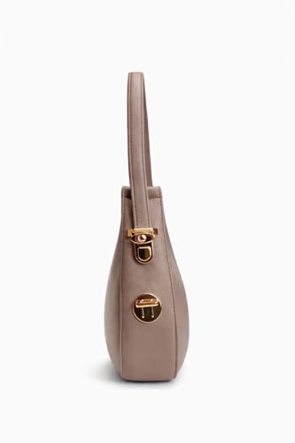 Image of Women's Shoulder & Sling Bag with Zipper Closure, Detachable Long Strap, Spacious Single Compartment Handbag for Daily & Office Use | Trendy Design
