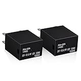 301-1C-C-R1 U01 12VDC Relay - (Set of 2), 5 Pins Automotive Relay SPDT, Multifunctional Relay 12VDC