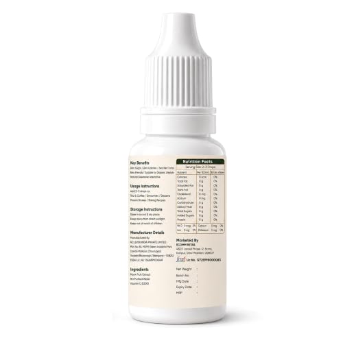 Image of Calorie Switch Monk Fruit Drops 10ml | Plant Based Monk Fruit Sweetner