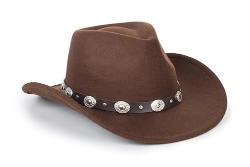 Nocihah Classic Western-Cowboy-Hat For Women And Men cover