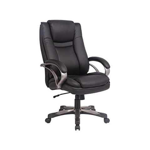 byLIVING Chefsessel Bruno-XXL/bis 150 kg belastbar/Kunststoff anthrazit/Wippmechanik Cover