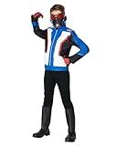 Spirit Halloween Officially Licenced Overwatch Solider 76 Youth Costume Dress Up (Soldier: 76, YOUTH SMALL)