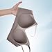 Deep V Wireless Seamless Push Up Bras for Women Soft Comfort Bralette for Everyday Wear 2026 Fashion Clothes Coffee