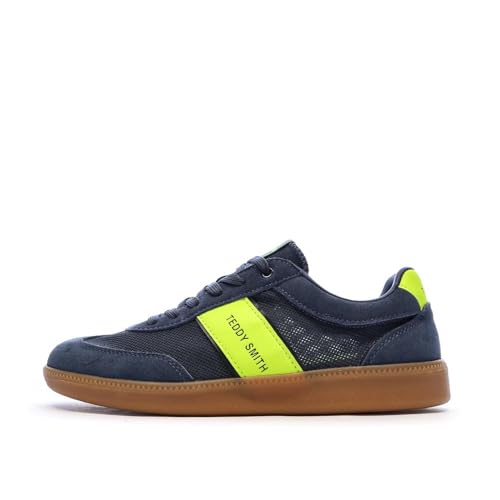 Baskets Marine/Jaune Homme Teddy Smith Z.Serr tennis mode décontractée