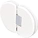 CRL White Classique 180 Series 180 Degree Glass-to-Glass Hinge - CLA180W
