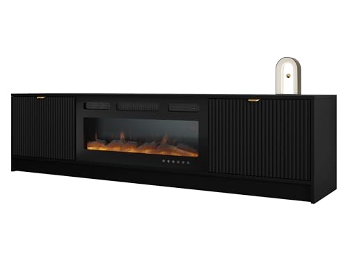 Mirjan24 TV Schrank Tireno EF mit Kamin