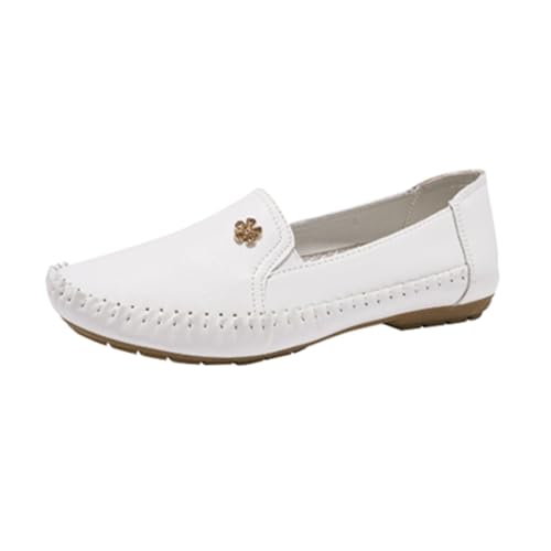 ���`�O�ȃ��[�t�@�[�������U�[�X���b�v�I���J�W���A���t���b�g�y�ʒʋC���A���`�X���b�v�E�H�[�L���O�V���[�Y�ԃX�e�b�`�R���t�H�[�g�N�b�V���� (�z���C�g,36 EU) [���s�A���i]