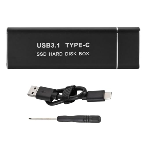 CHICHIYANG Caja Externa M.2 NGFF a USB3.1 para Disco Duro miniatura 7