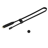 1. UV-Doppelsegment 80cm Faltbare Tactical Antenne Dual Band VHF UHF 144/430Mhz mit SMA-Buchse, Funkgeräte Antenne Ersatz