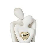 ✨Dimensioni del prodotto: con un'altezza di 10 cm e una lunghezza di 6 cm, questa coppia di sculture è perfetta come elemento decorativo su mobili TV, comodini o tavolini da caffè. Moderne ma classiche, le loro forme astratte e affascinanti aggiungono un tocco di eleganza a qualsiasi casa.
