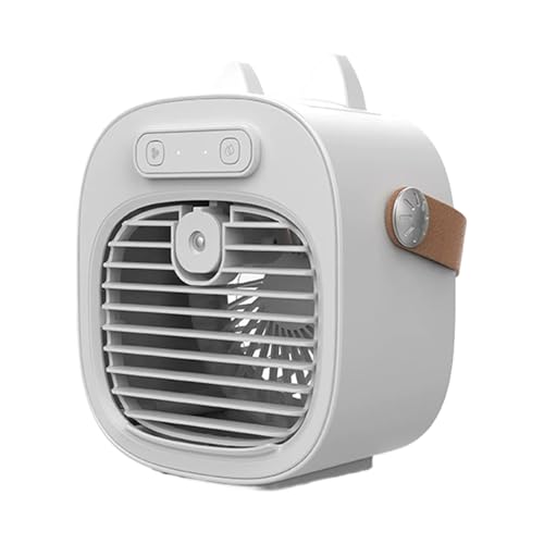 Climatizador de Aire para Habitación - Ventilador Compacto con Función Humidificadora | Con 3 Velocidades Para Casa Oficina Exteriores
