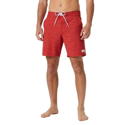 Helly-Hansen Herren Newport Board Shorts 8" Boardshorts, 162 Rot, 4