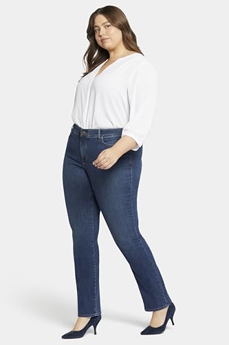 NYDJ Women's Size Marilyn Straight Ankle Jeans | Slimming & Flattering Fit, Cooper, 20 Plus