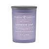 DW Home Charming Farmhouse Hand Poured Lavender Leaf Scented Single Wood Wick Candle 81 oz