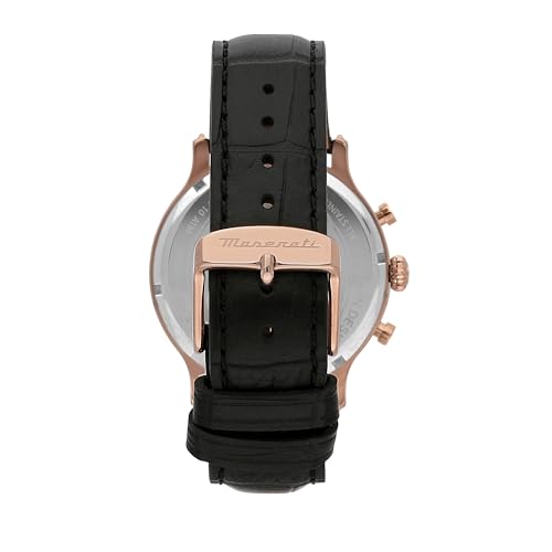 Maserati Epoca Men's Watch Limited Edition Chronograph Analogue - R8871618015, black, 42mm, Strap