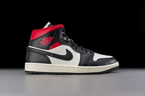 Nike Air Jordan 1 Mid, Men's Gymnastics Shoes, Panda Zwart Wit, 10 AU | Image 1