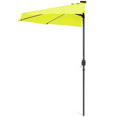 Yescom 10ft Outdoor Patio Half Umbrella Buy Online In Germany At Desertcart