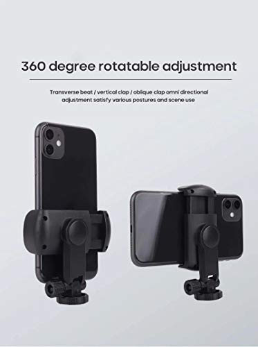 Image of BKN 360 Universal Multi Functional Mobile Holder Clip for Mobile Camera Holder and Tripod Holder - Black