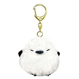 [アミュファン] ふくふくシマエナガマスコット キーホルダーシマヒコ:702611