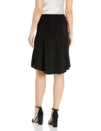 Star Vixen Women's Tie-Waist Ity Stretch A-line Mid-Length Skirt2