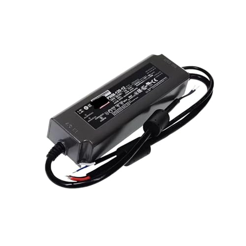 Alimentation à découpage étanche IP67 PWM-120-12 de 120W pour rubans LED