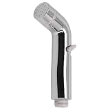 Pulverizador de bidé de flujo de agua ajustable para inodoro con componente de ducha de mano para cuidado de ancianos, material ABS sin salpicaduras