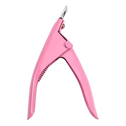 iZhuoKe Nail Clippers Tip Cutters for Acrylic False Fake Gel,Nail Clipper Professional,False Nails Clipper,Artificial Tips Edge Cutter Professional Nail Art Manicure Tool Cover