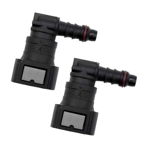 JNXIJ 2 PCS Quick Connector 3/8 SAE to 5/16 ID