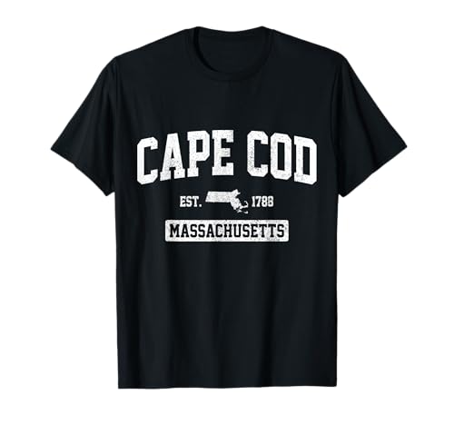 Cape cod Massachusetts Souvenir Orgoglio Maglietta