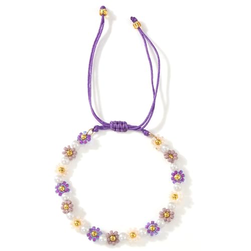 Sister Bracelets With Meaningful Card Bohemian Colorful Beaded Sunflower Charm Bracelet for Sister Bestie Best Friend Friendship Jewelry Birthday Gifts2