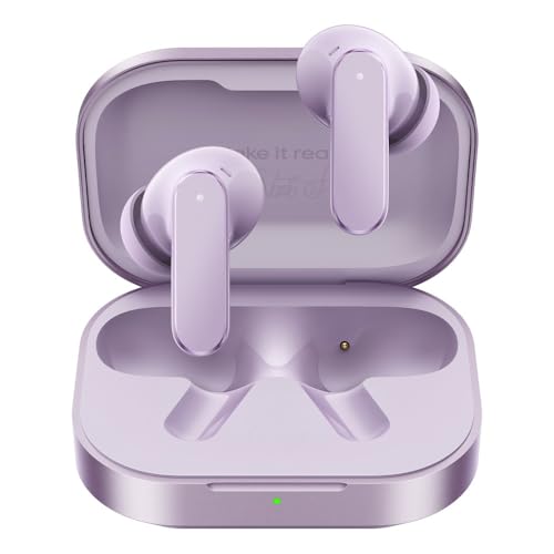 realme Buds Air 8,11mm+6mm Dual Dynamic Bass Drivers,58 Hrs Playtime, 55dB ANC,6 Mic ENC, 45ms Low Latency, 360° Spatial Audio, Hi-Res LHDC, IP55 Dust