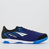 Chuteira Penalty Max 300 Futsal Azul Preta e Branca 36