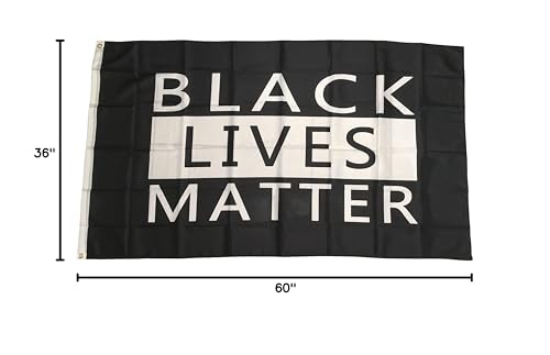 Black Lives Matter 3x5 Feet Flag with Grommets