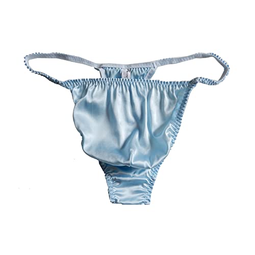 6pcs Men's Silk Panties G-Strings Thongs Size S M L XL 2XL4