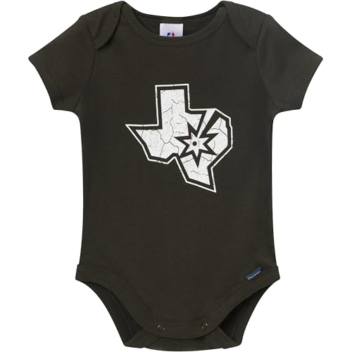 Image of Gerber Baby NBA Boys & Girls 2-Pack Short Sleeve Onesie Bodysuits