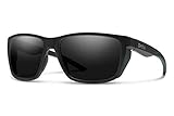 Smith Longfin Sunglasses Matte Black/ChromaPop Polarized Black
