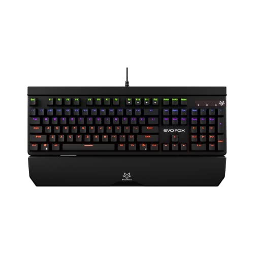 EvoFox Katana Fully Programmable Mechanical Gaming Keyboard...
