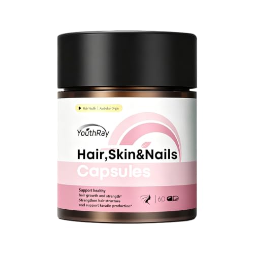 Biotin 6500mcg, Hair Skin & Nails Capsules Vitamins, Hair Growth Supplement